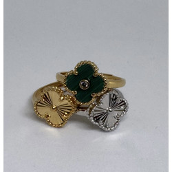 ANILLO BLOSSOM MALAQUITA