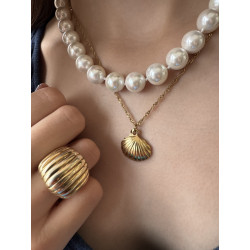 COLLAR MAXI PEARLS
