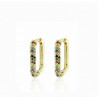 PENDIENTES SQUARE GOLD