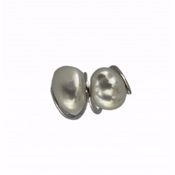 ANILLO TWO PEARLS