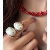 ANILLO TWO PEARLS