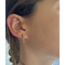 PENDIENTES SQUARE GOLD