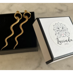 PENDIENTES SNAKE XL