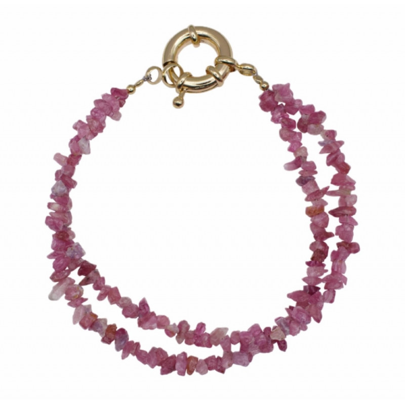 PULSERA PINK TOURMALINE