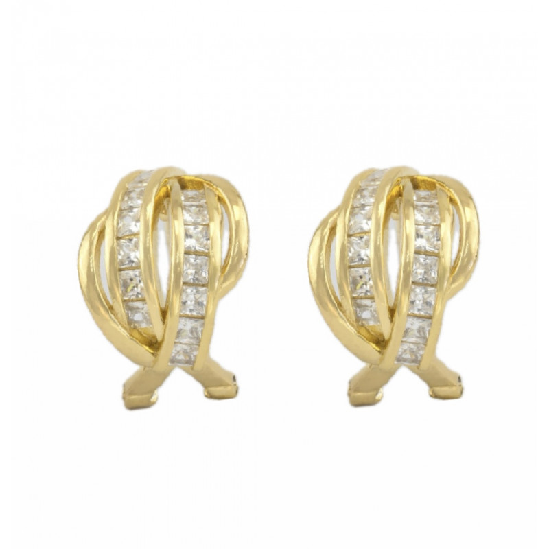 PENDIENTES ART DECO GOLD  2.0