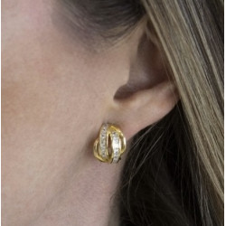 PENDIENTES ART DECO GOLD  2.0