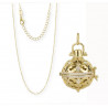 COLGANTE ANGELES  GOLD