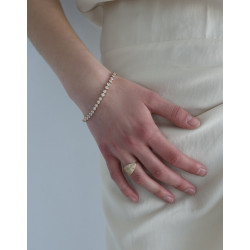 PULSERA PURA RIVIÈRE GOLD