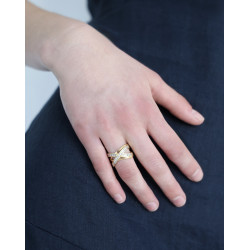 ANILLO HABANA VIEJA GOLD