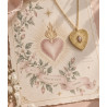 COLGANTE SAGRADO CORAZÓN PINK