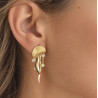 PENDIENTES MEDUSA GOLD