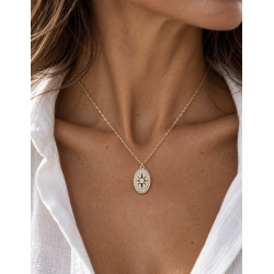 COLGANTE ESTRELLA POLAR DIAMOND GOLD