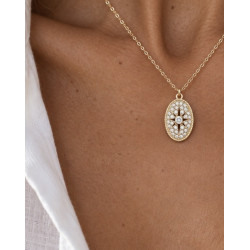 COLGANTE ESTRELLA POLAR DIAMOND GOLD