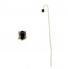 PENDIENTES CHAIN BLACK