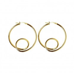 PENDIENTES WAVE GOLD