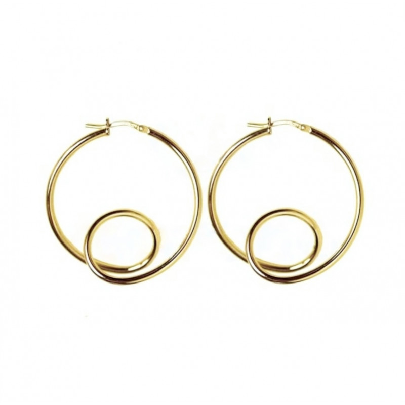 PENDIENTES WAVE GOLD PENDIENTES WAVE GOLD