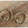 PENDIENTES WAVE GOLD