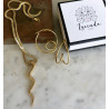 PENDIENTES WAVE GOLD