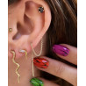 PENDIENTES CHAIN BLACK