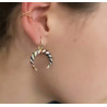 PENDIENTES ETHNIC MOON GOLD