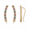 PENDIENTES RAINBOW GOLD