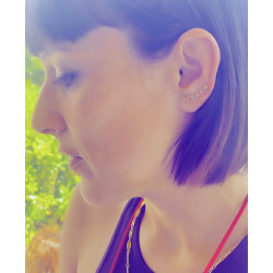 PENDIENTES RAINBOW GOLD