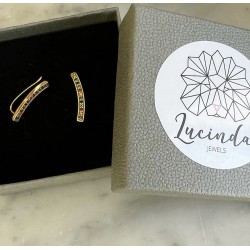 PENDIENTES RAINBOW GOLD