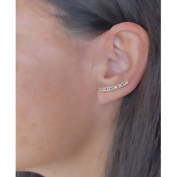 PENDIENTES RAINBOW GOLD