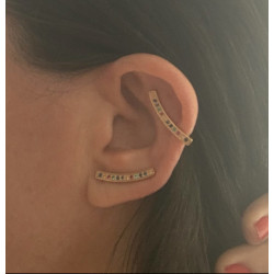 PENDIENTES RAINBOW GOLD