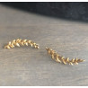 PENDIENTES SPIKE GOLD
