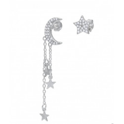 PENDIENTES LUA E ESTRELA