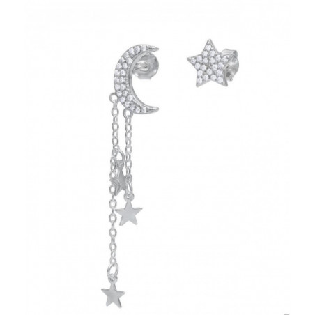 PENDIENTES LUA E ESTRELA