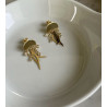 PENDIENTES MEDUSA GOLD