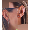 PENDIENTES LUA E ESTRELA