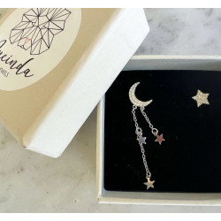 PENDIENTES LUA E ESTRELA