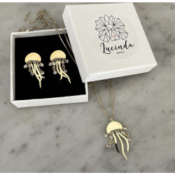 COLGANTE MEDUSA GOLD