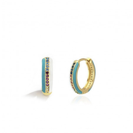 PENDIENTES TRASTEVERE BLUE