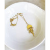 COLGANTE MEDUSA GOLD