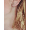 PENDIENTES CHAIN BLACK