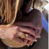 ANILLO ESTRELLA POLAR GOLD
