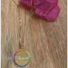 COLGANTE RAINBOW GOLD