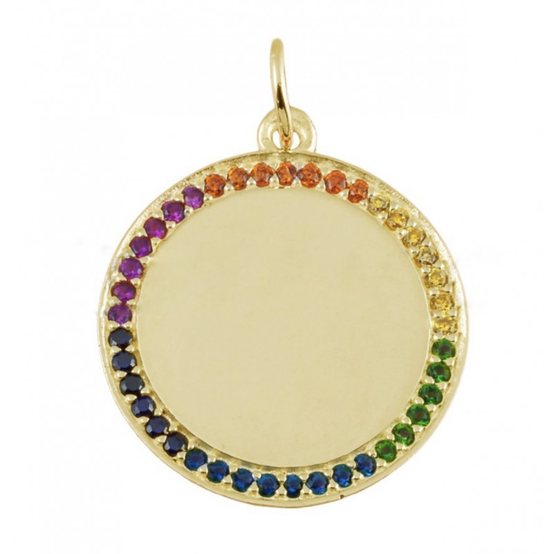 COLGANTE RAINBOW GOLD COLGANTE RAINBOW GOLD