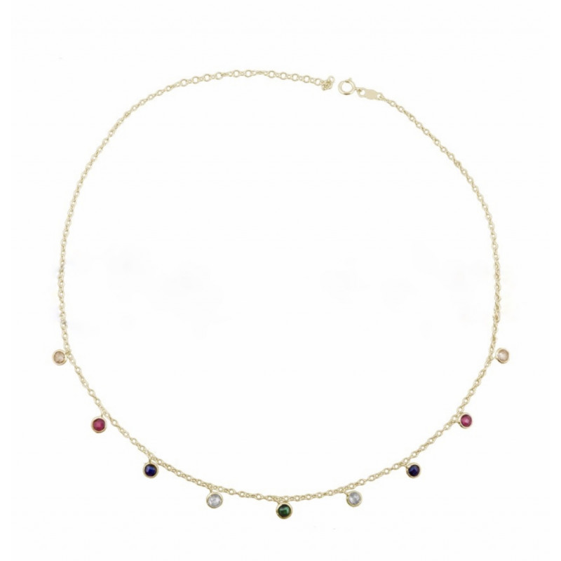 GARGANTILLA RAINBOW GOLD GARGANTILLA RAINBOW GOLD