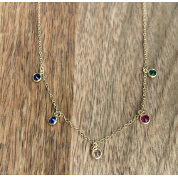 GARGANTILLA RAINBOW GOLD