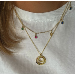 GARGANTILLA RAINBOW GOLD