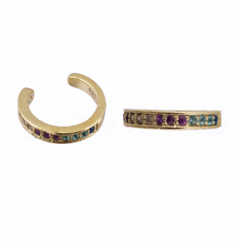 EAR CUFF RAINBOW EAR CUFF RAINBOW