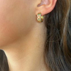 PENDIENTES ETHNIC COLORS GOLD