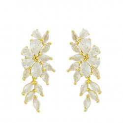 PENDIENTES FLORA GOLD