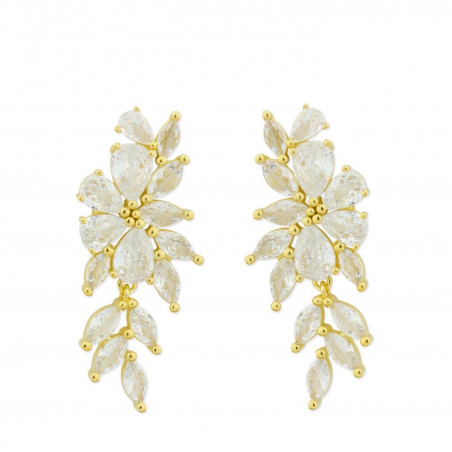 PENDIENTES FLORA GOLD