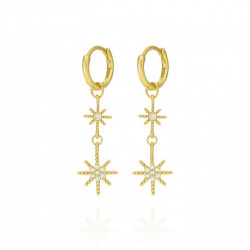 PENDIENTES STARS GOLD